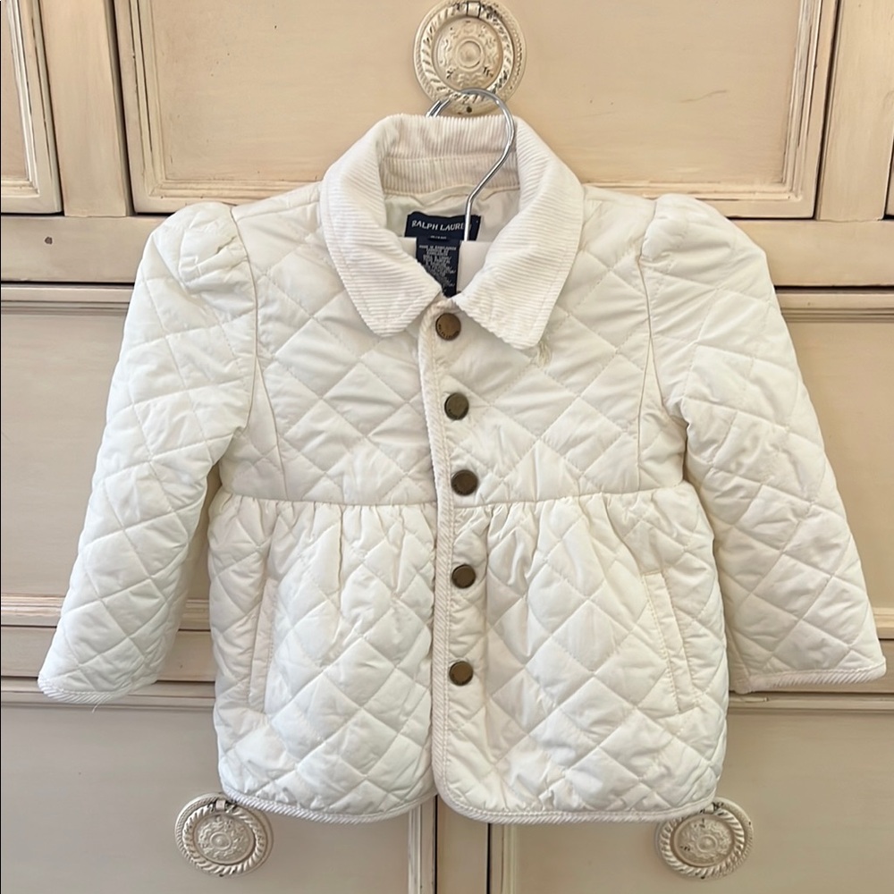 POLO RALPH LAUREN KIDS
Quilted Barn Jacket 24 months